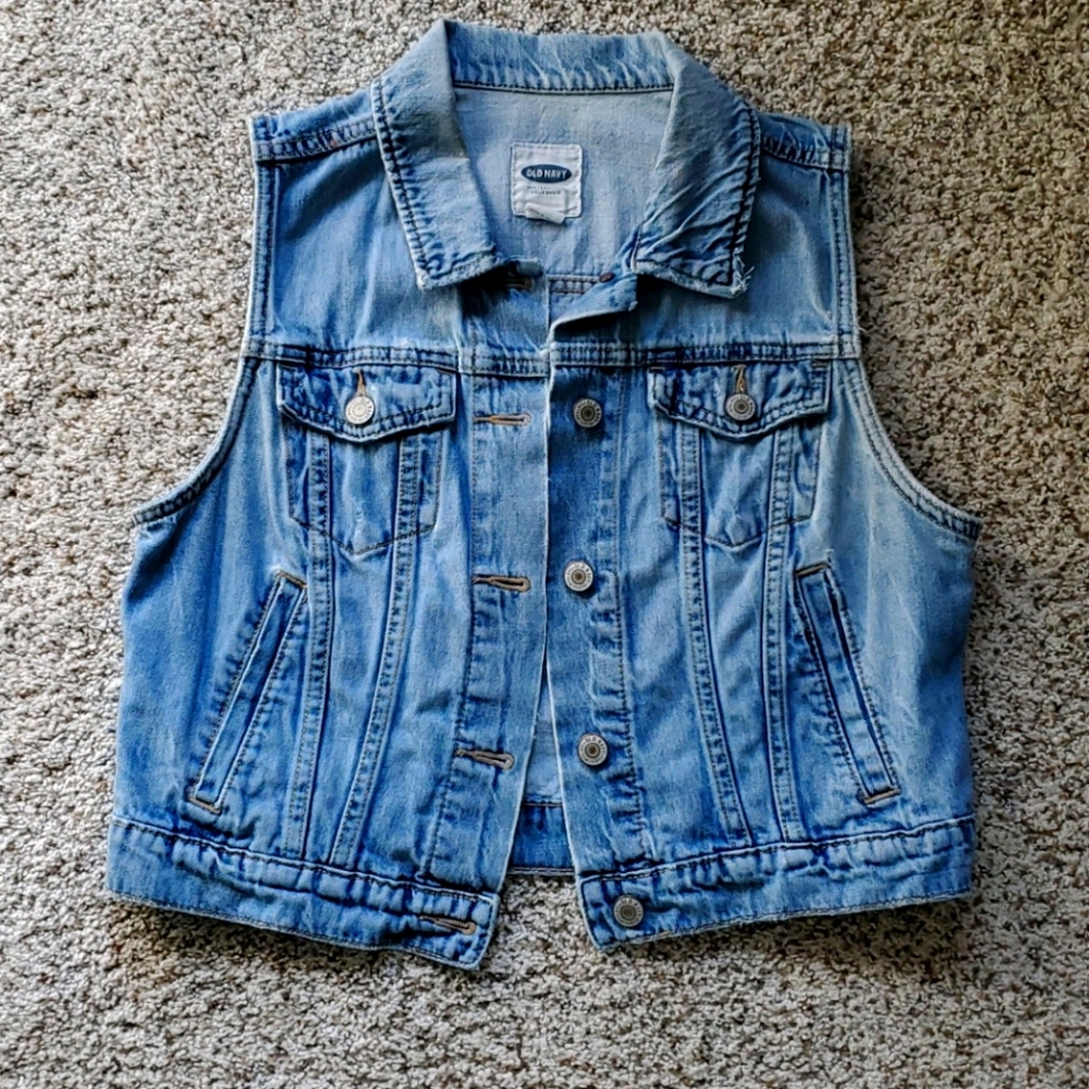 Denim vest